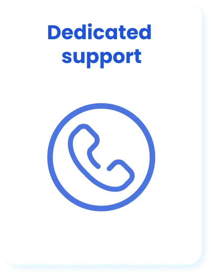 Dedicated support card