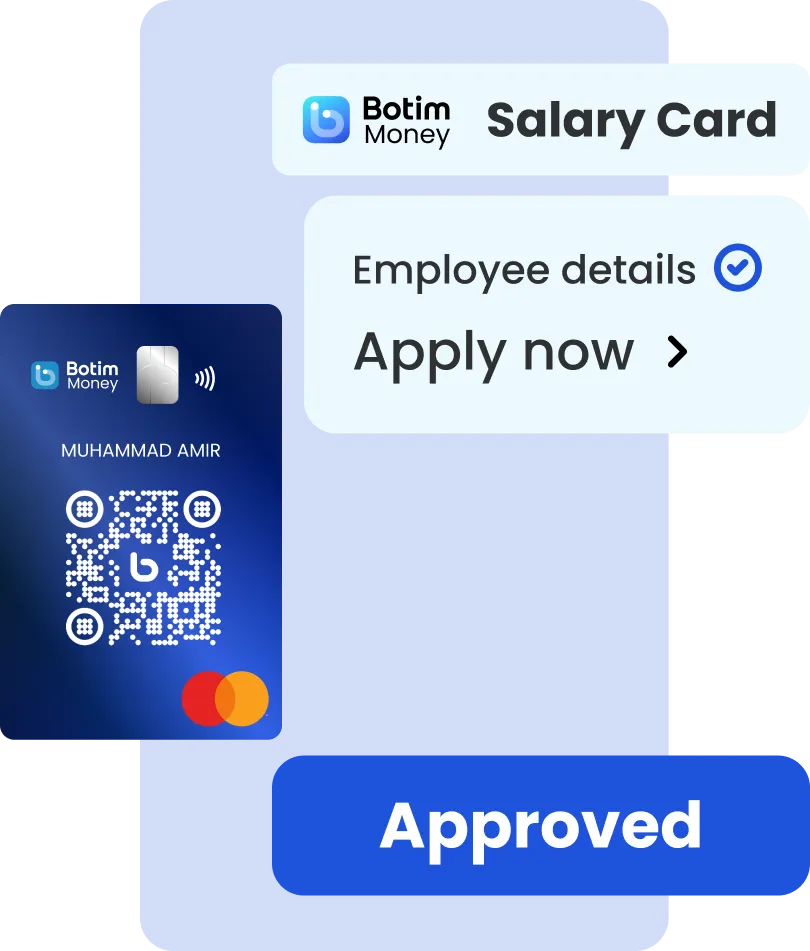 Simplified payroll card